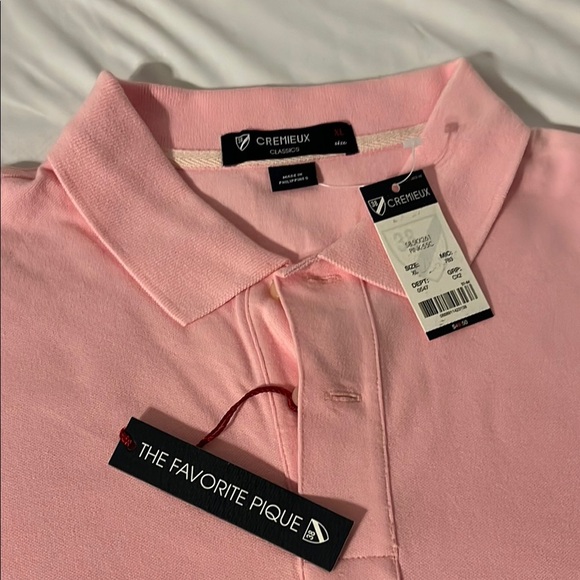 Daniel Cremieux Pink Polo Shirt Casual Essential - Picture 3 of 11